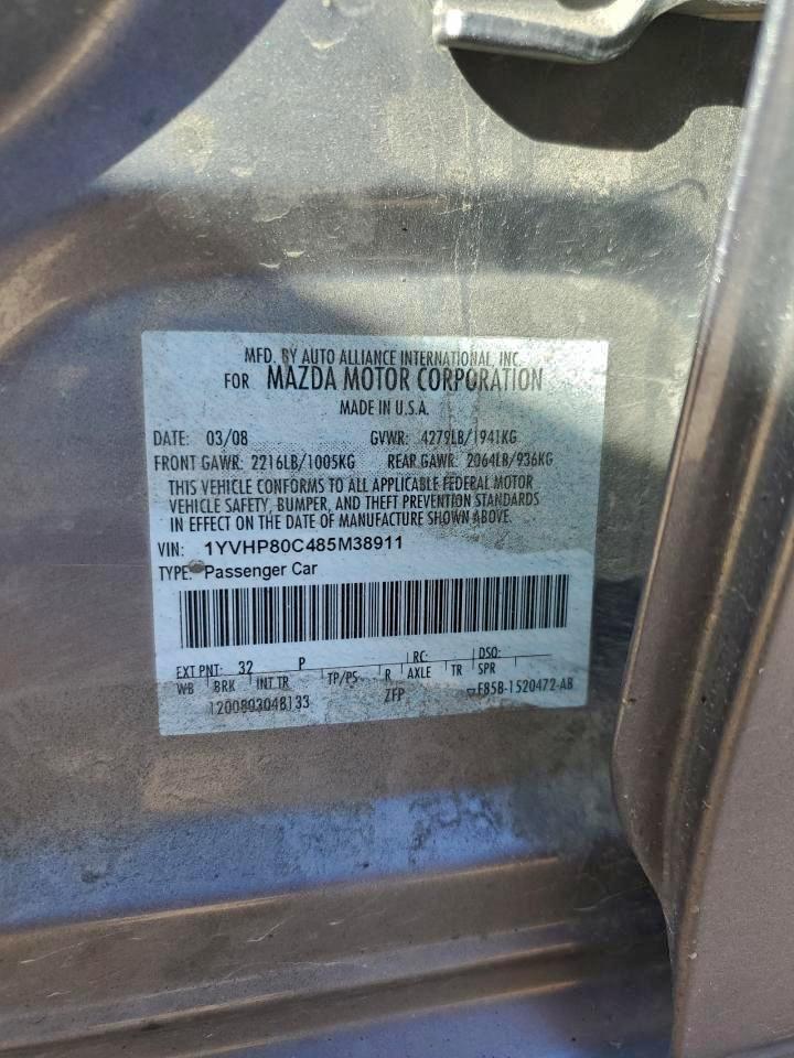 2008 MAZDA 6 I photo 13