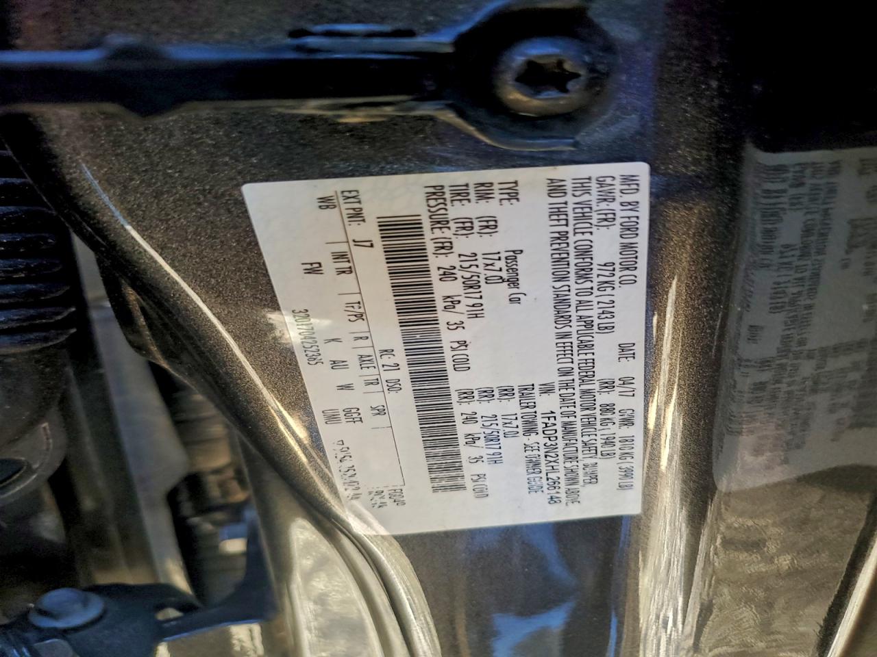2017 FORD FOCUS TITANIUM photo 23