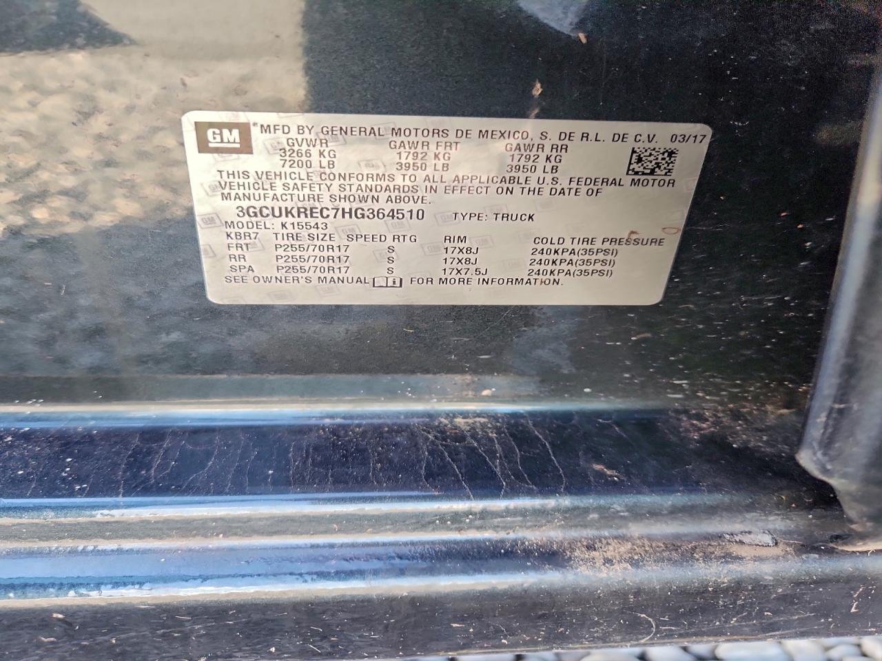 2017 CHEVROLET SILVERADO K1500 LT photo 12