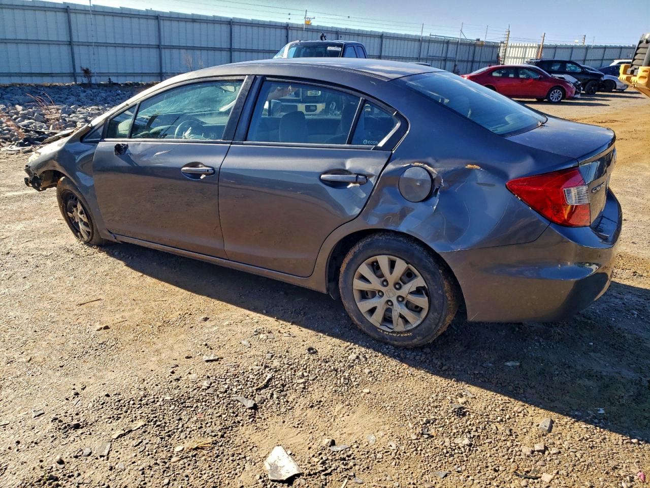 2012 HONDA CIVIC LX photo 2
