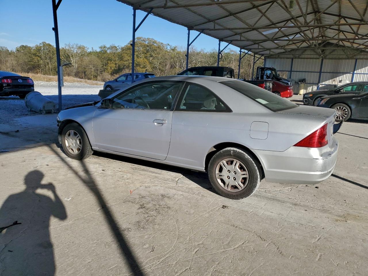 2002 HONDA CIVIC LX photo 2