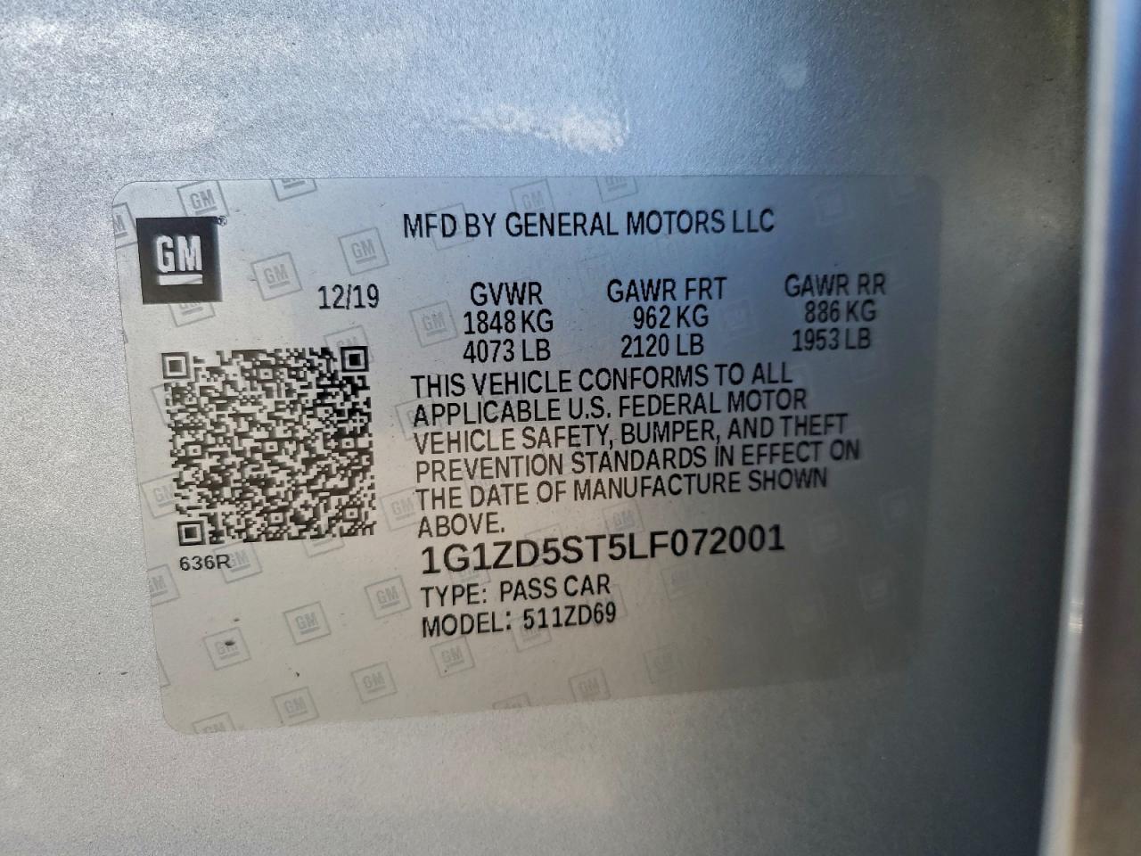 2020 CHEVROLET MALIBU LT photo 23