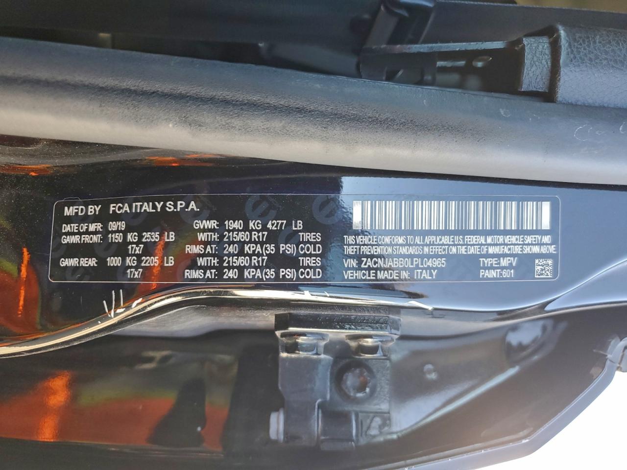 2020 JEEP RENEGADE LATITUDE photo 13