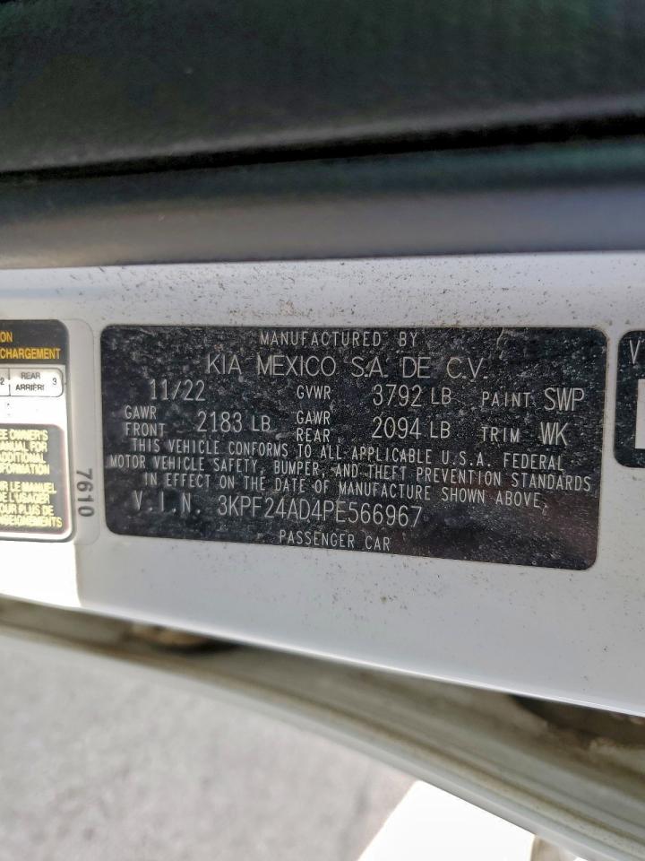 2023 KIA FORTE LX photo 34