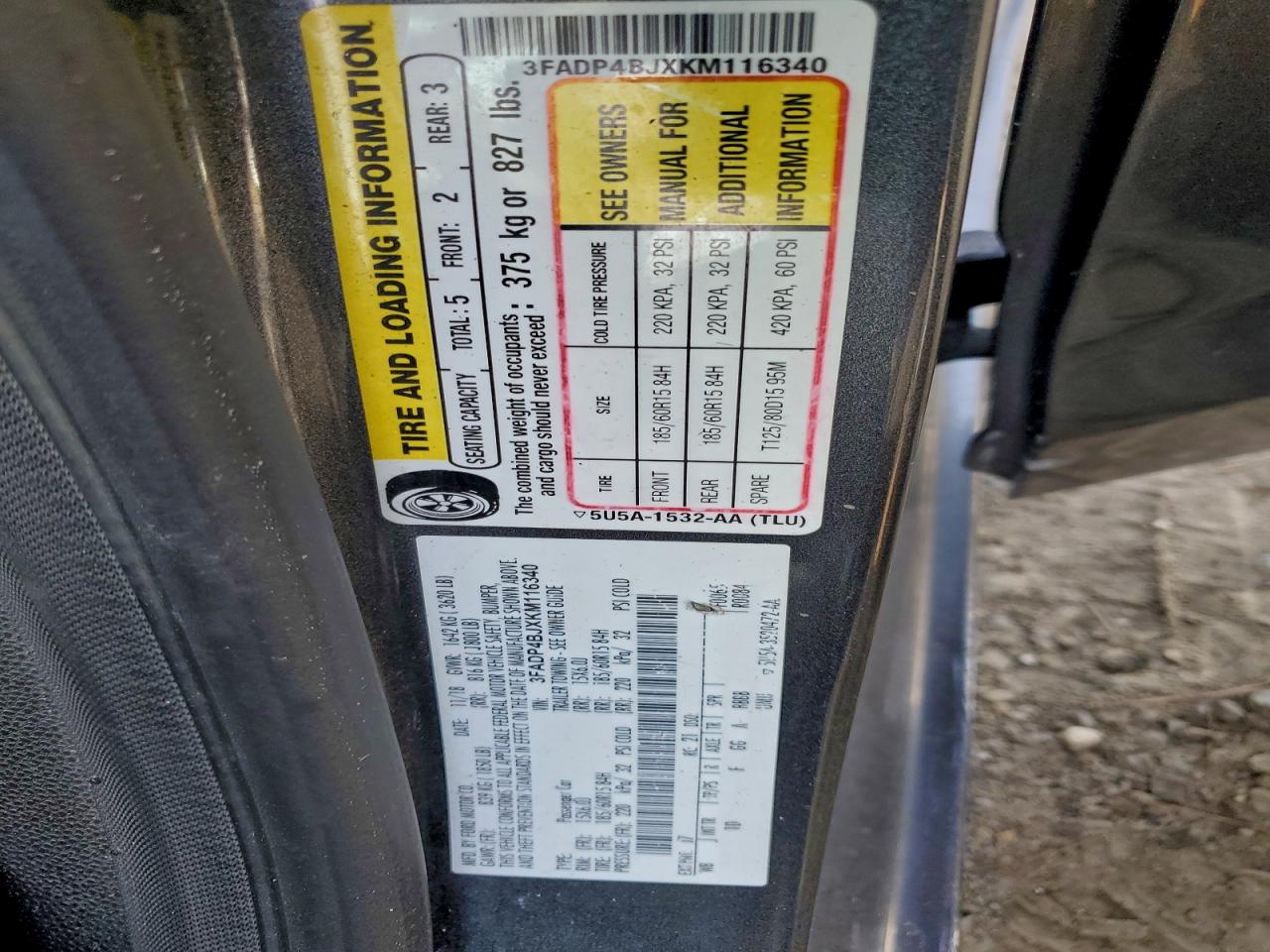 2019 FORD FIESTA SE photo 23