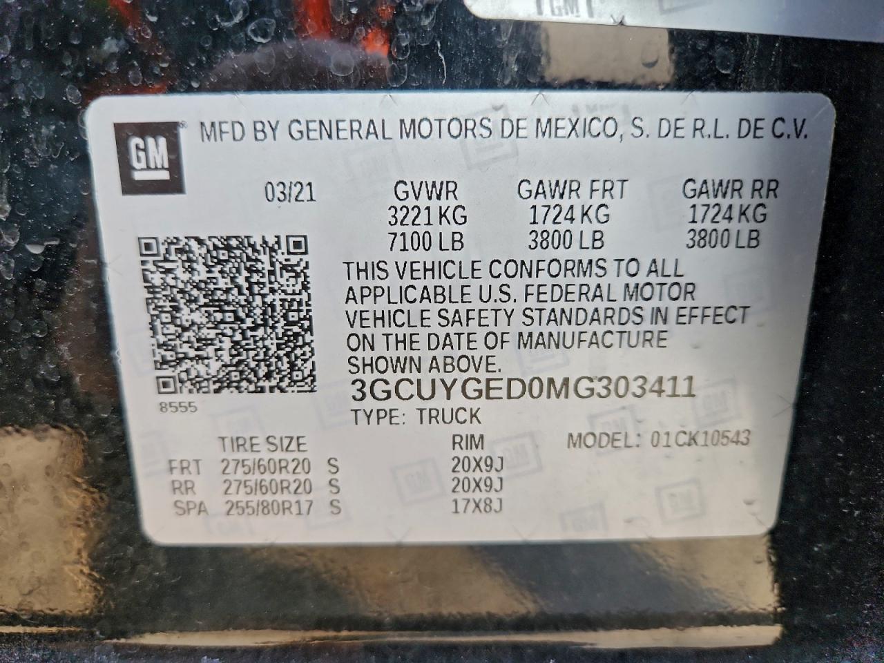 2021 CHEVROLET SILVERADO K1500 LTZ photo 23