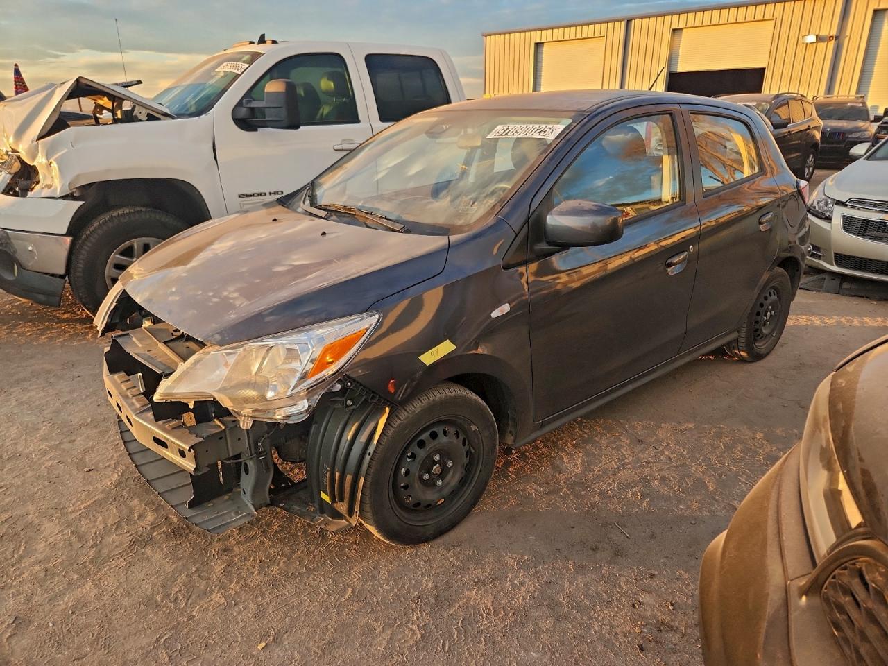 2024 MITSUBISHI MIRAGE ES — FRONT END damage — photo 1