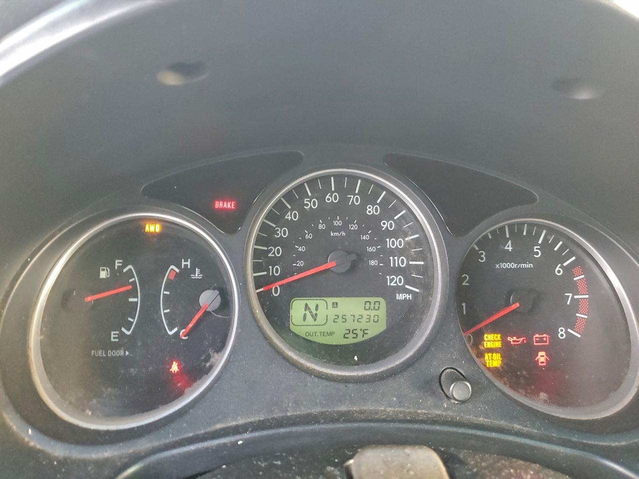 2005 SUBARU FORESTER 2.5X photo 17