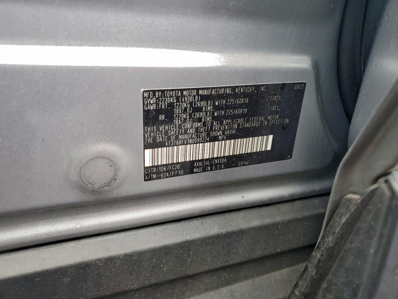2022 TOYOTA RAV4 SE photo 14