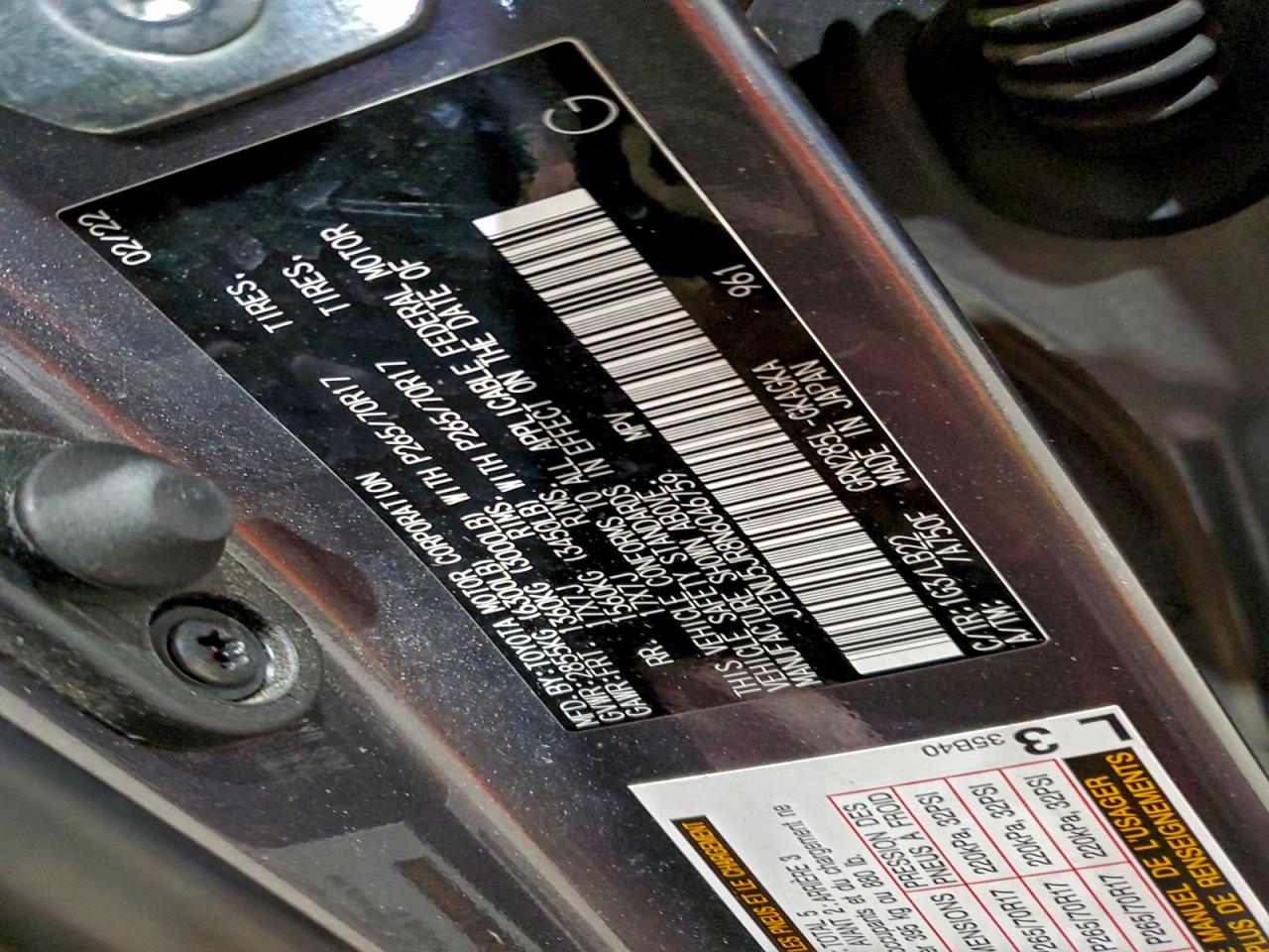 2022 TOYOTA 4RUNNER SR5/SR5 PREMIUM photo 13