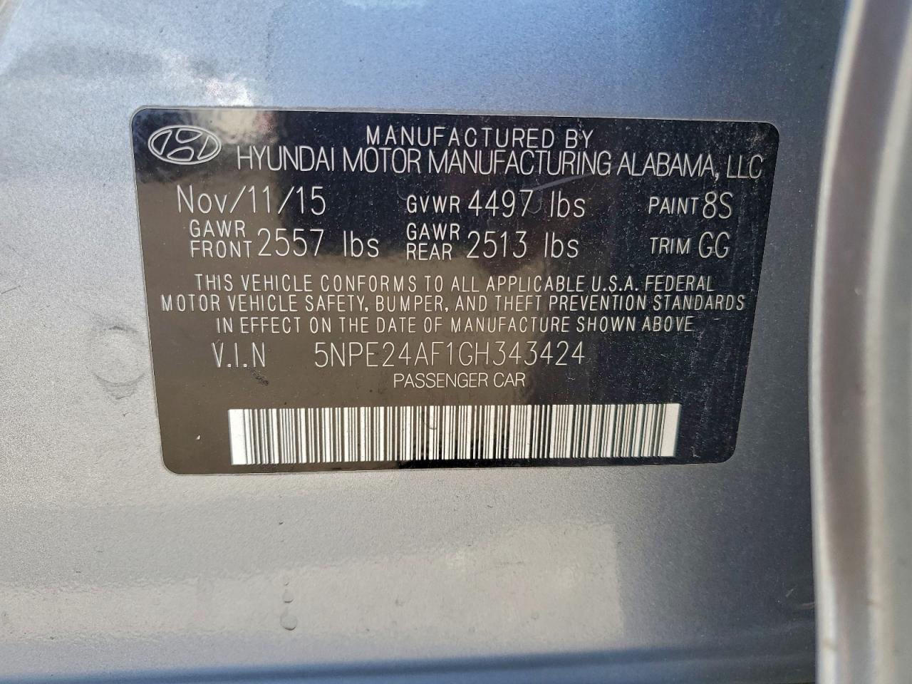 2016 HYUNDAI SONATA SE photo 23