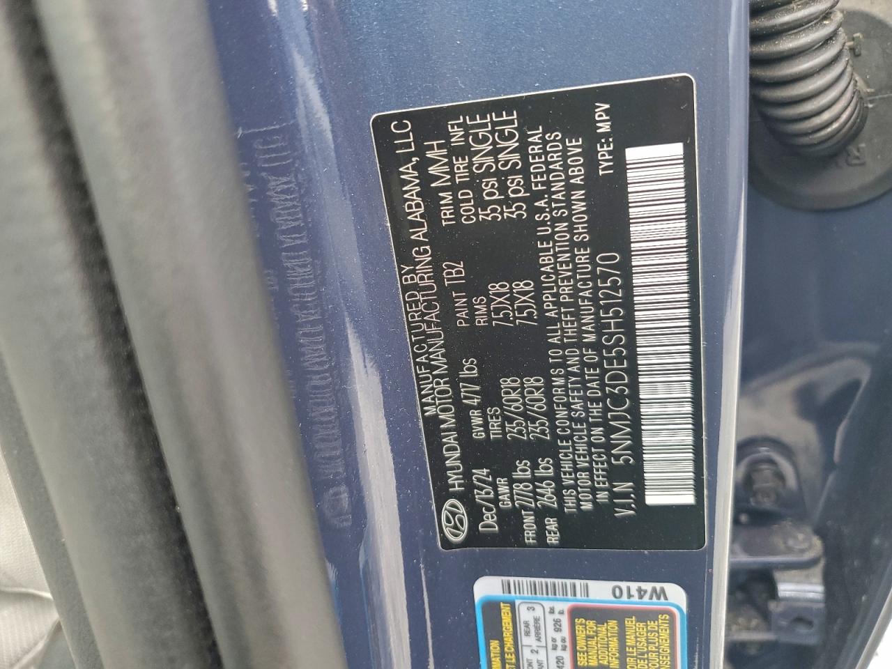 2025 HYUNDAI TUCSON SEL photo 13