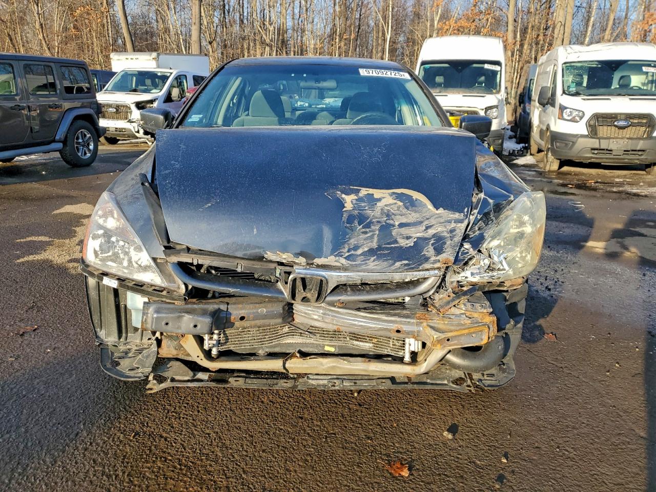 2007 HONDA ACCORD LX photo 9