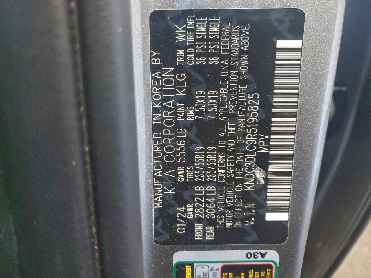 2024 KIA EV6 LIGHT photo 12