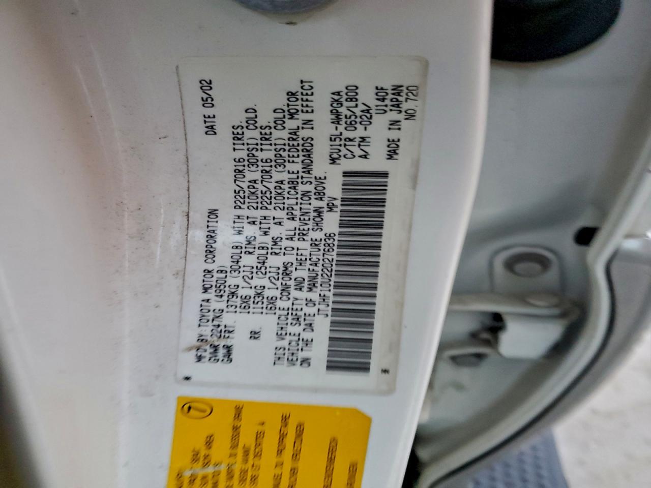 2002 LEXUS RX 300 photo 27