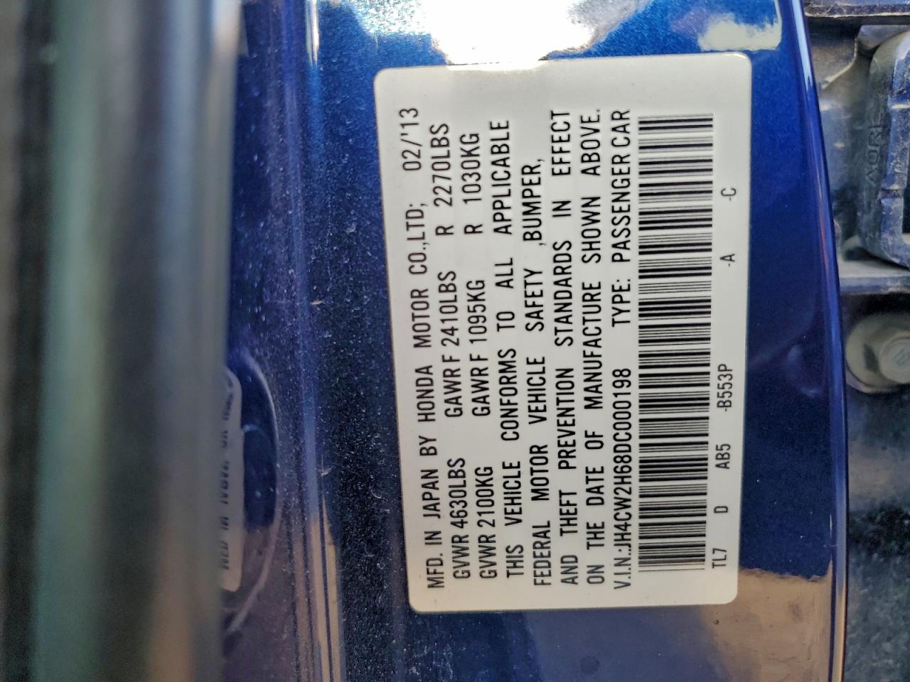 2013 ACURA TSX TECH photo 12