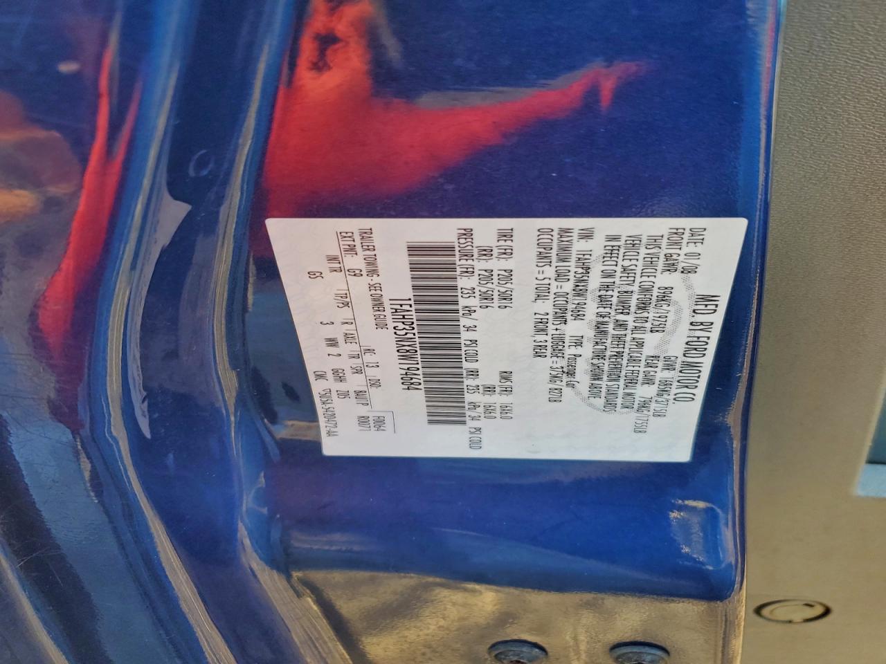 2008 FORD FOCUS SE photo 23