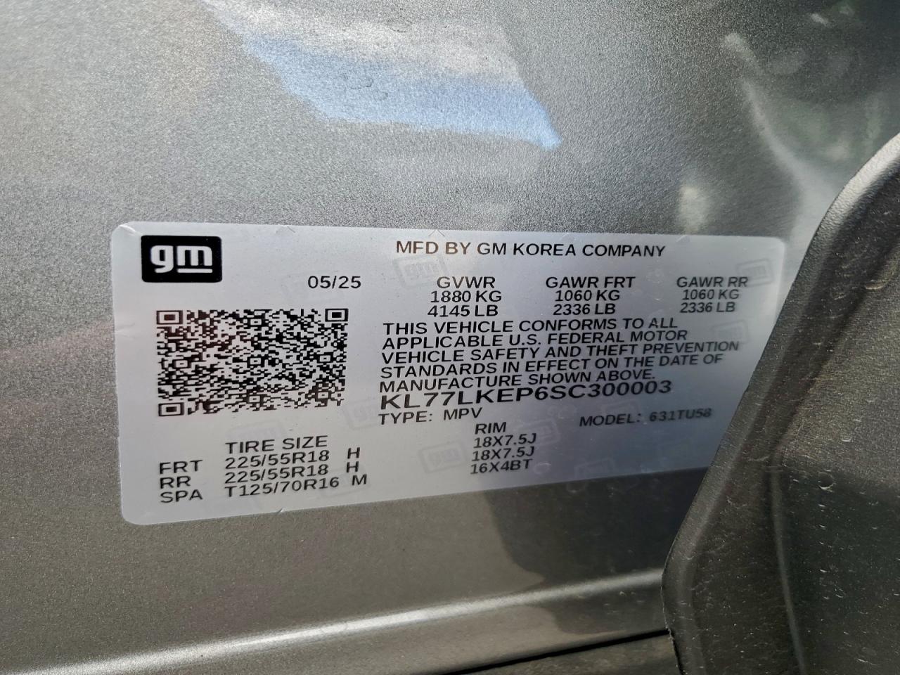 2025 CHEVROLET TRAX ACTIV photo 13