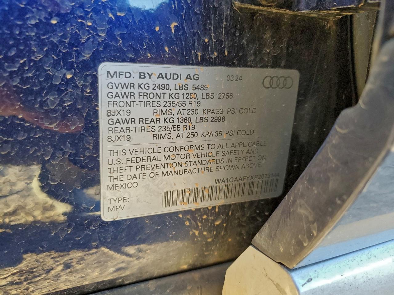 2024 AUDI Q5 PREMIUM 45 photo 14