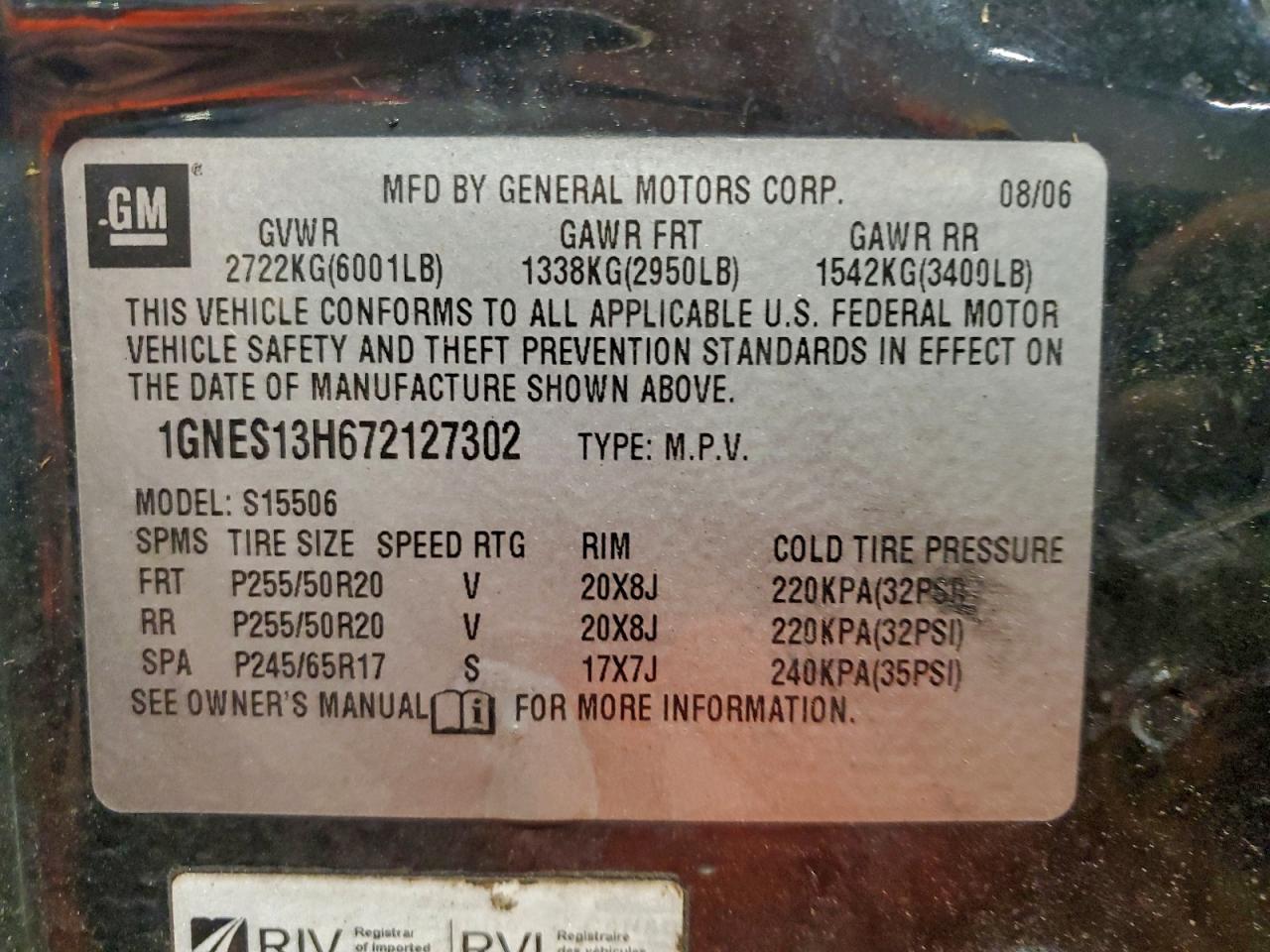 2007 CHEVROLET TRAILBLAZER SS photo 40