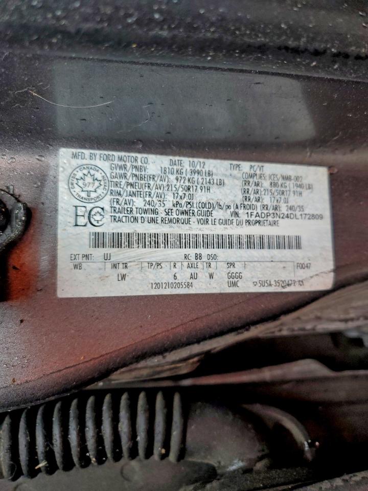2013 FORD FOCUS TITANIUM photo 13