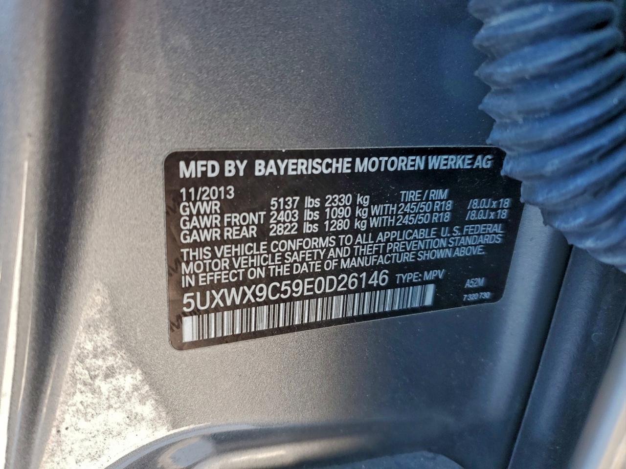 2014 BMW X3 XDRIVE28I photo 37