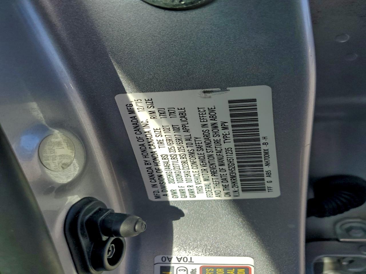 2016 HONDA CR-V EX photo 13