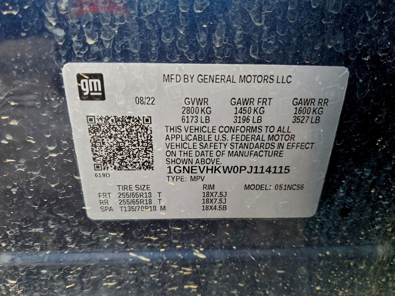 2023 CHEVROLET TRAVERSE LT photo 25