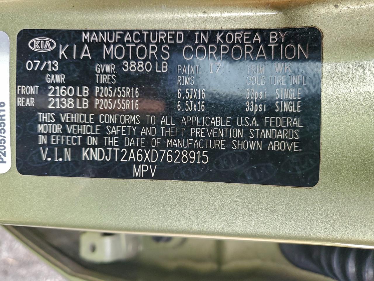 2013 KIA SOUL + photo 12