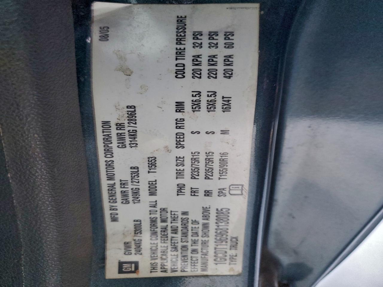 2006 CHEVROLET COLORADO photo 12