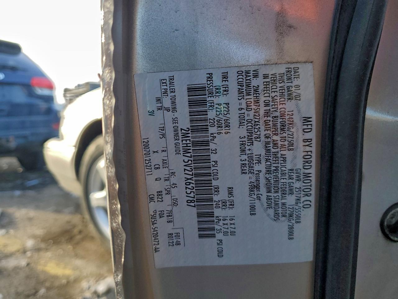 2007 MERCURY GRAND MARQUIS LS photo 23