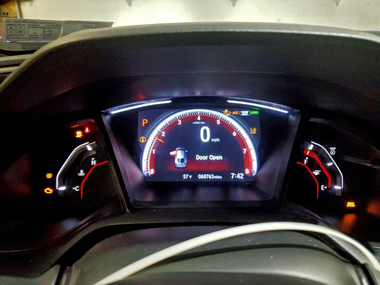 2020 HONDA CIVIC SPORT photo 9