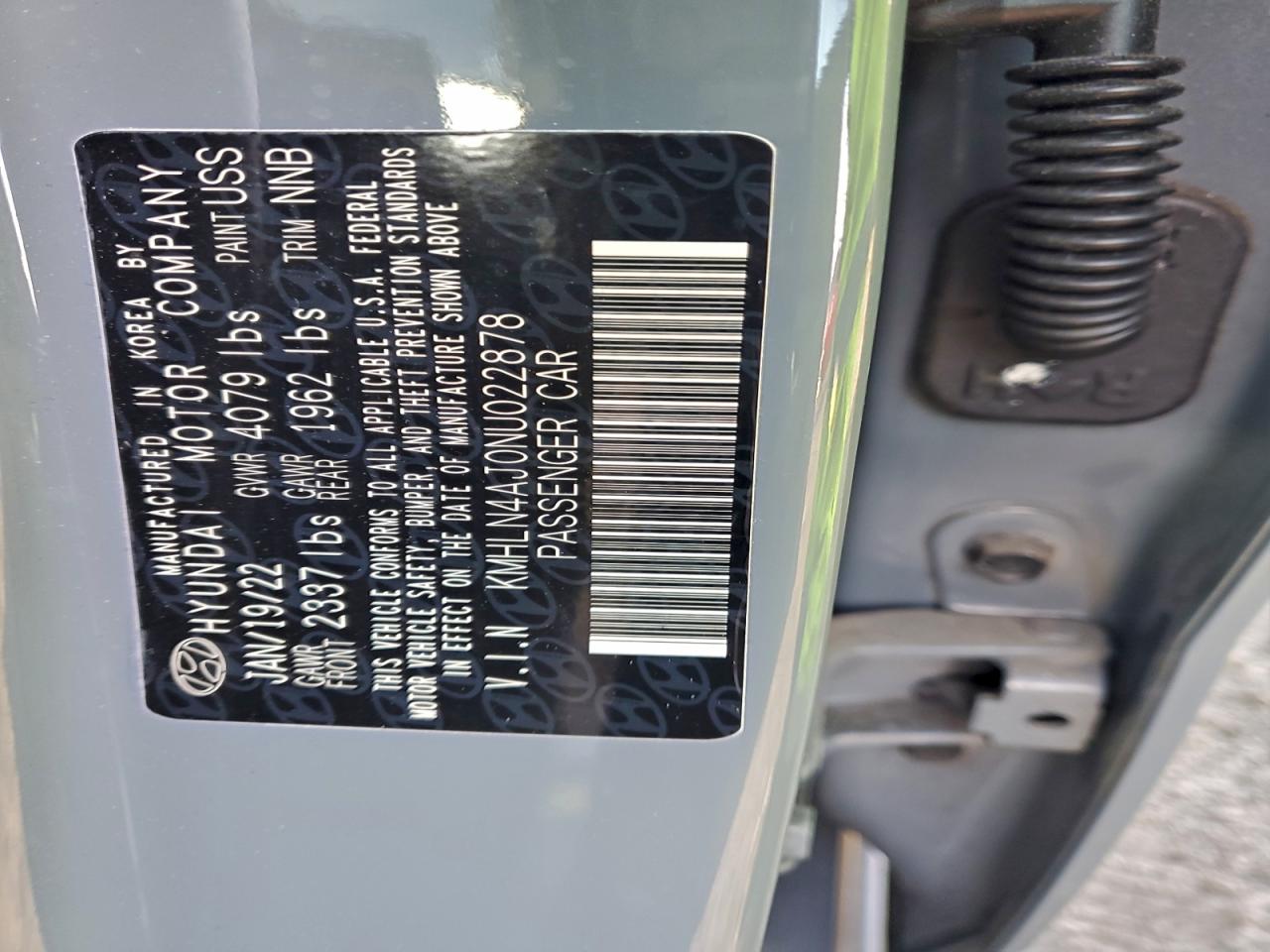2022 HYUNDAI ELANTRA photo 13