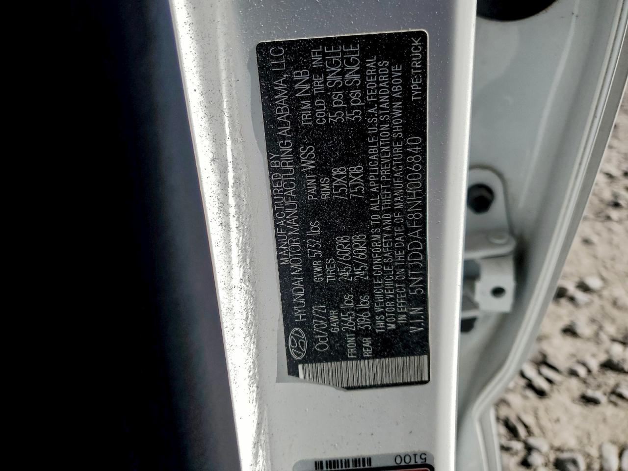 2022 HYUNDAI SANTA CRUZ SEL PREMIUM photo 12