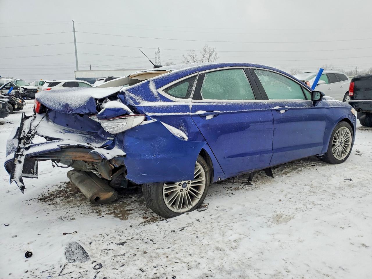2014 FORD FUSION SE photo 3
