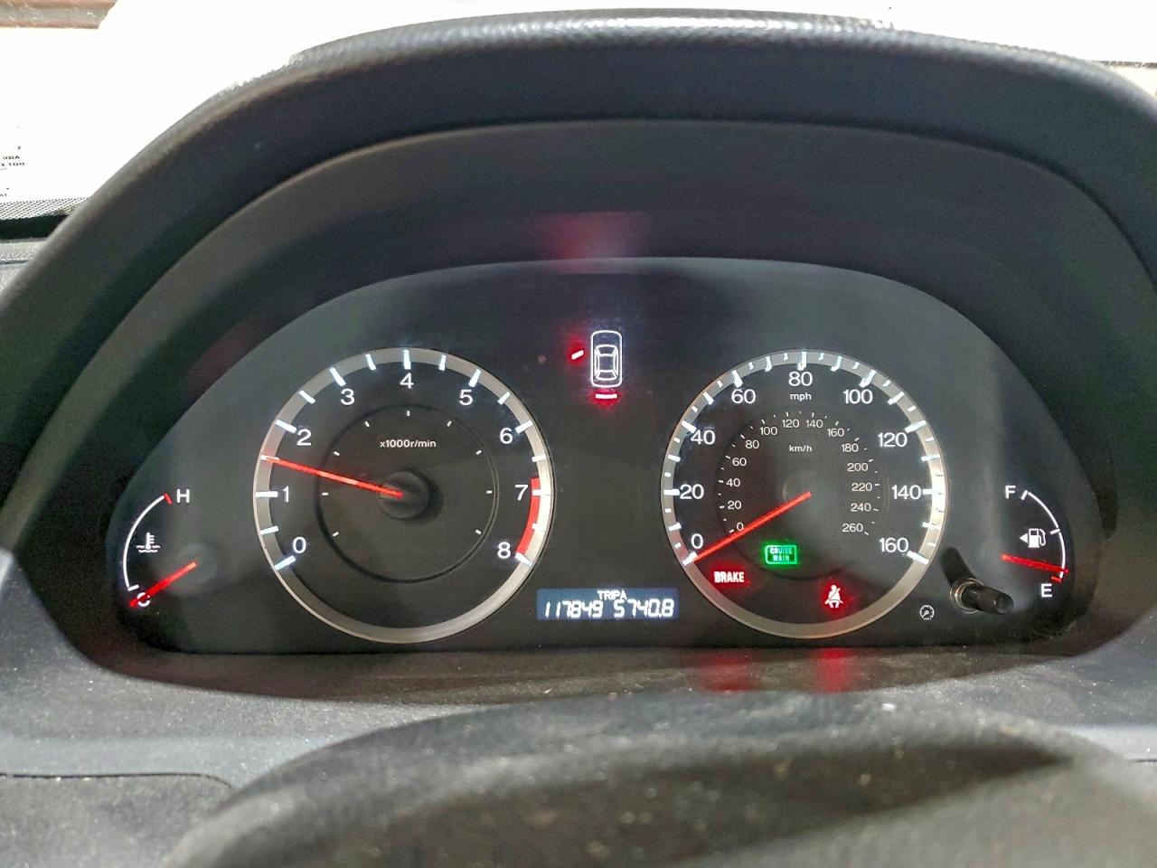 2012 HONDA ACCORD LX photo 9