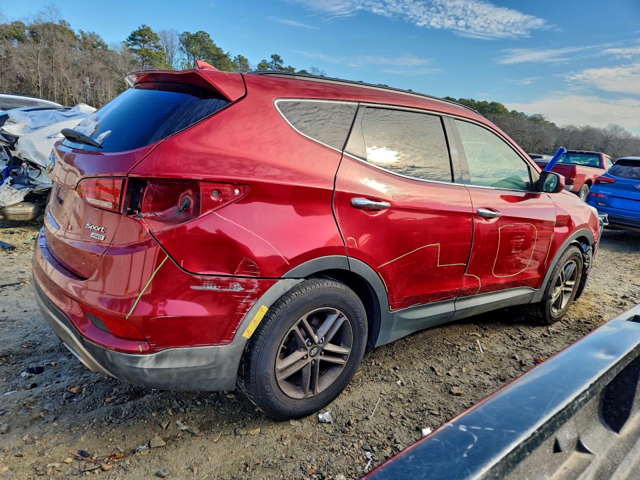 2017 HYUNDAI SANTA FE SPORT photo 3