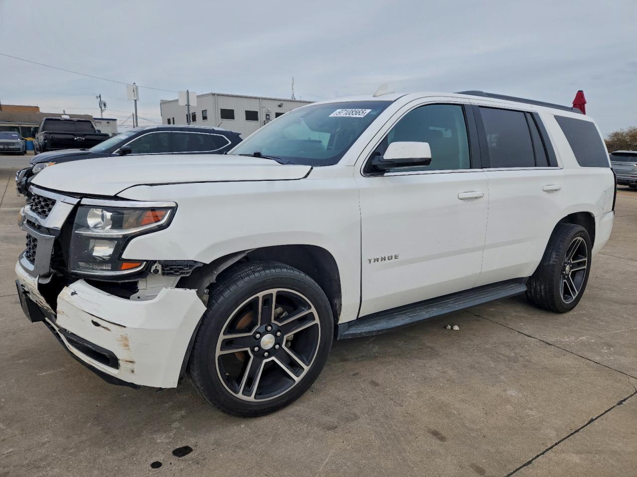 2017 CHEVROLET TAHOE C1500 LS — REAR END damage — photo 1