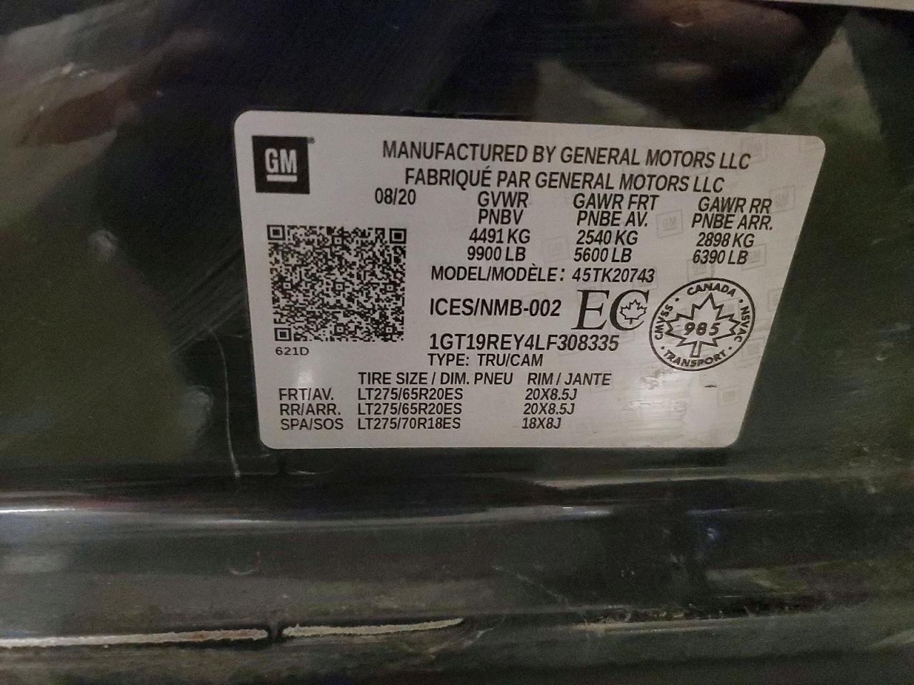 2020 GMC SIERRA K2500 DENALI photo 45