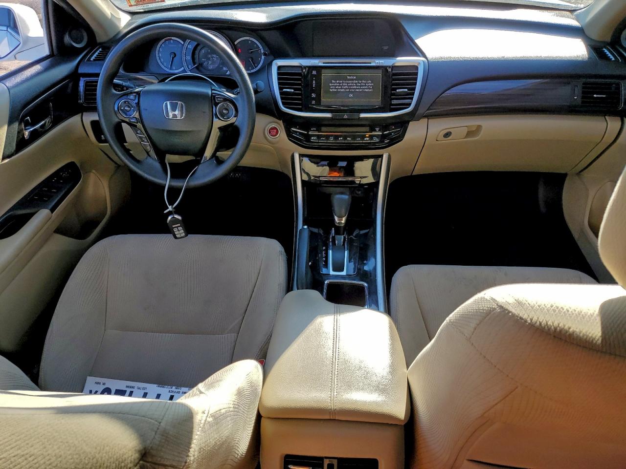 2017 HONDA ACCORD EX photo 15