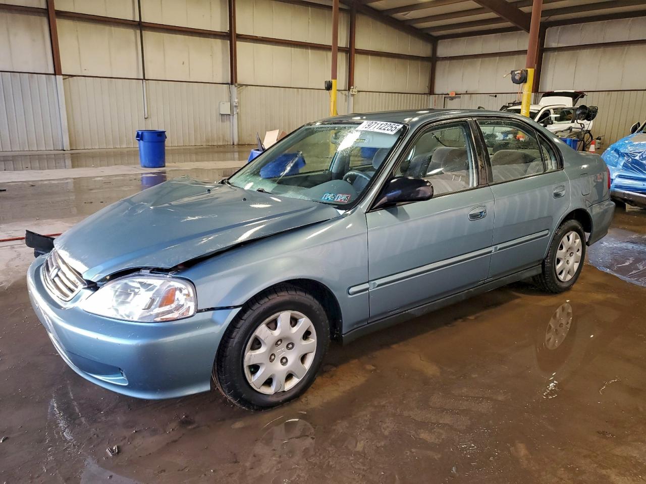2000 HONDA CIVIC BASE — FRONT END damage — photo 1