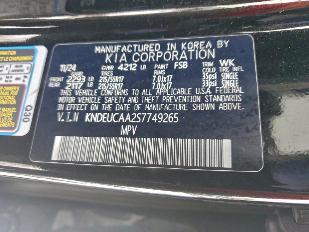 2025 KIA SELTOS S photo 27