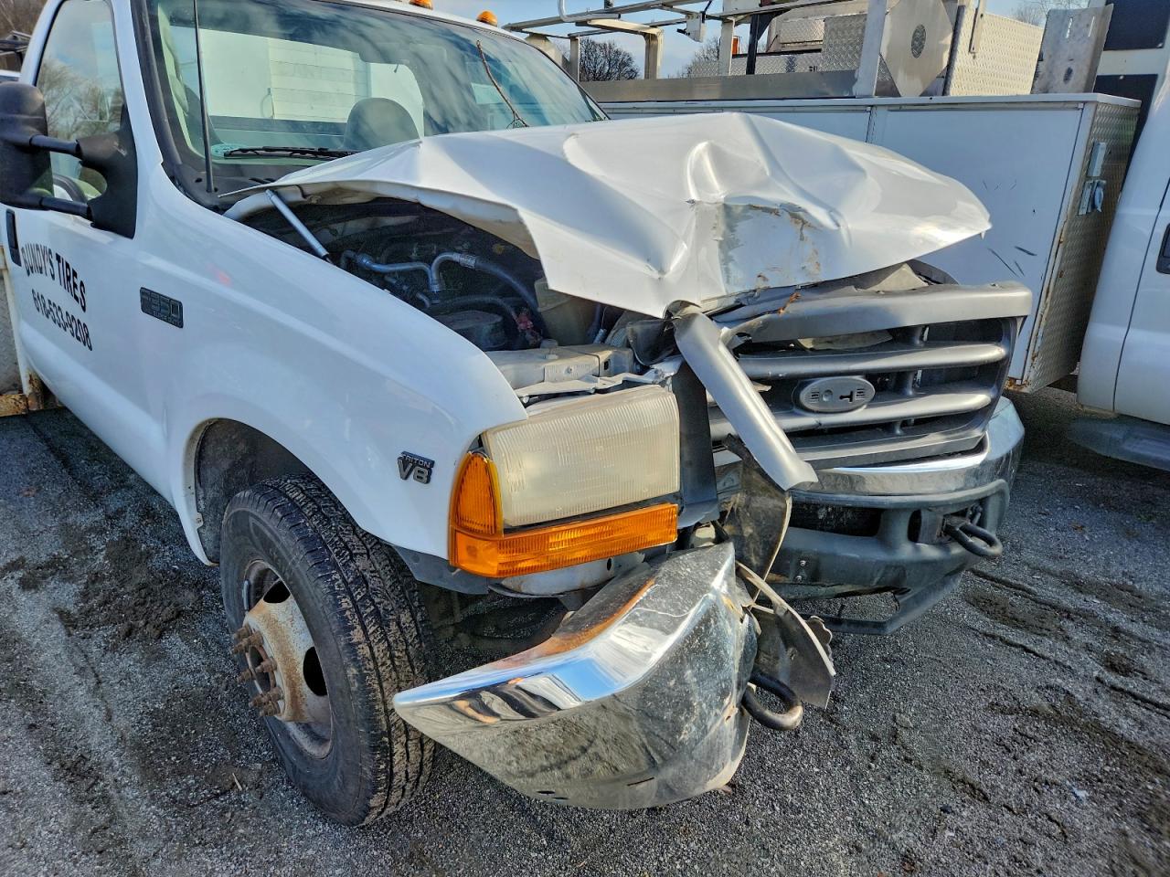 2001 FORD F350 SUPER DUTY UTILITY / SERVICE TRUCK photo 17