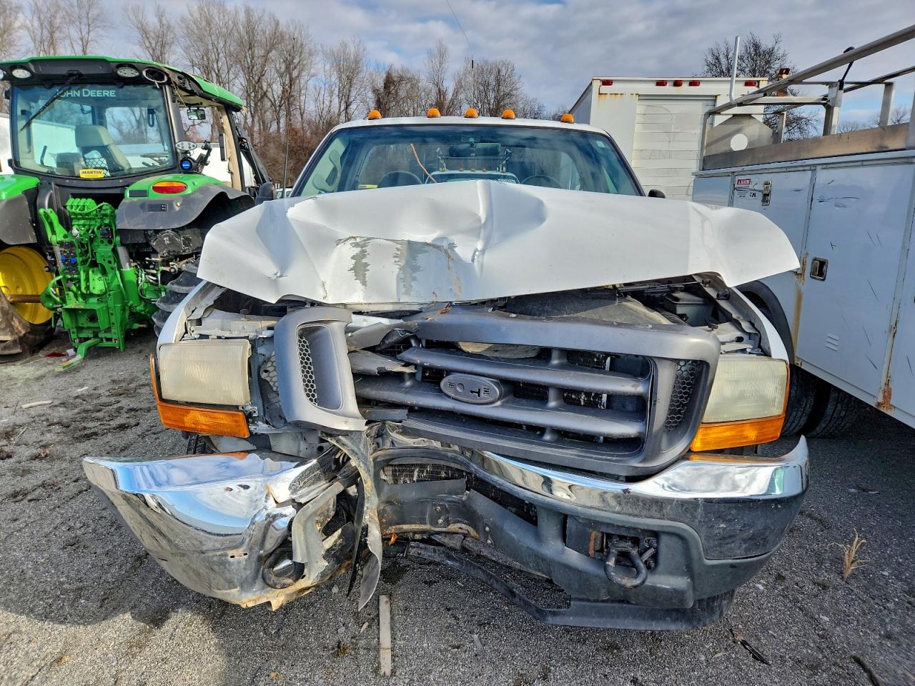 2001 FORD F350 SUPER DUTY UTILITY / SERVICE TRUCK photo 13