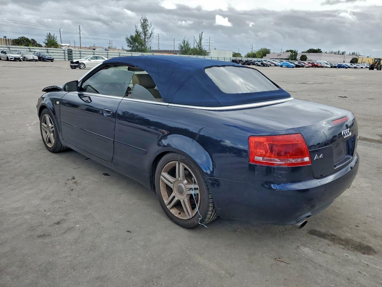 2007 AUDI A4 2.0T CABRIOLET photo 4