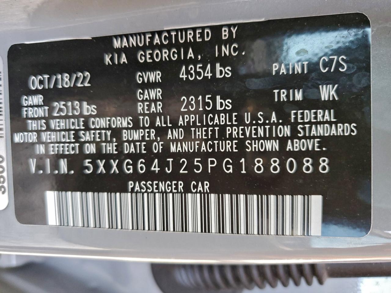 2023 KIA K5 GT LINE photo 13