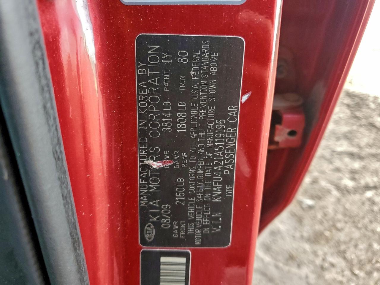 2010 KIA FORTE EX photo 37