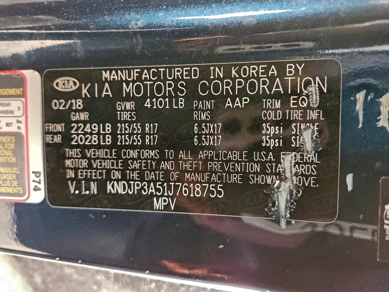 2018 KIA SOUL + photo 14