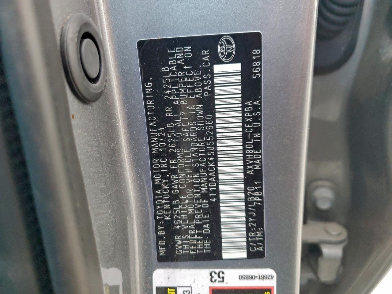 2025 TOYOTA CAMRY XSE photo 13