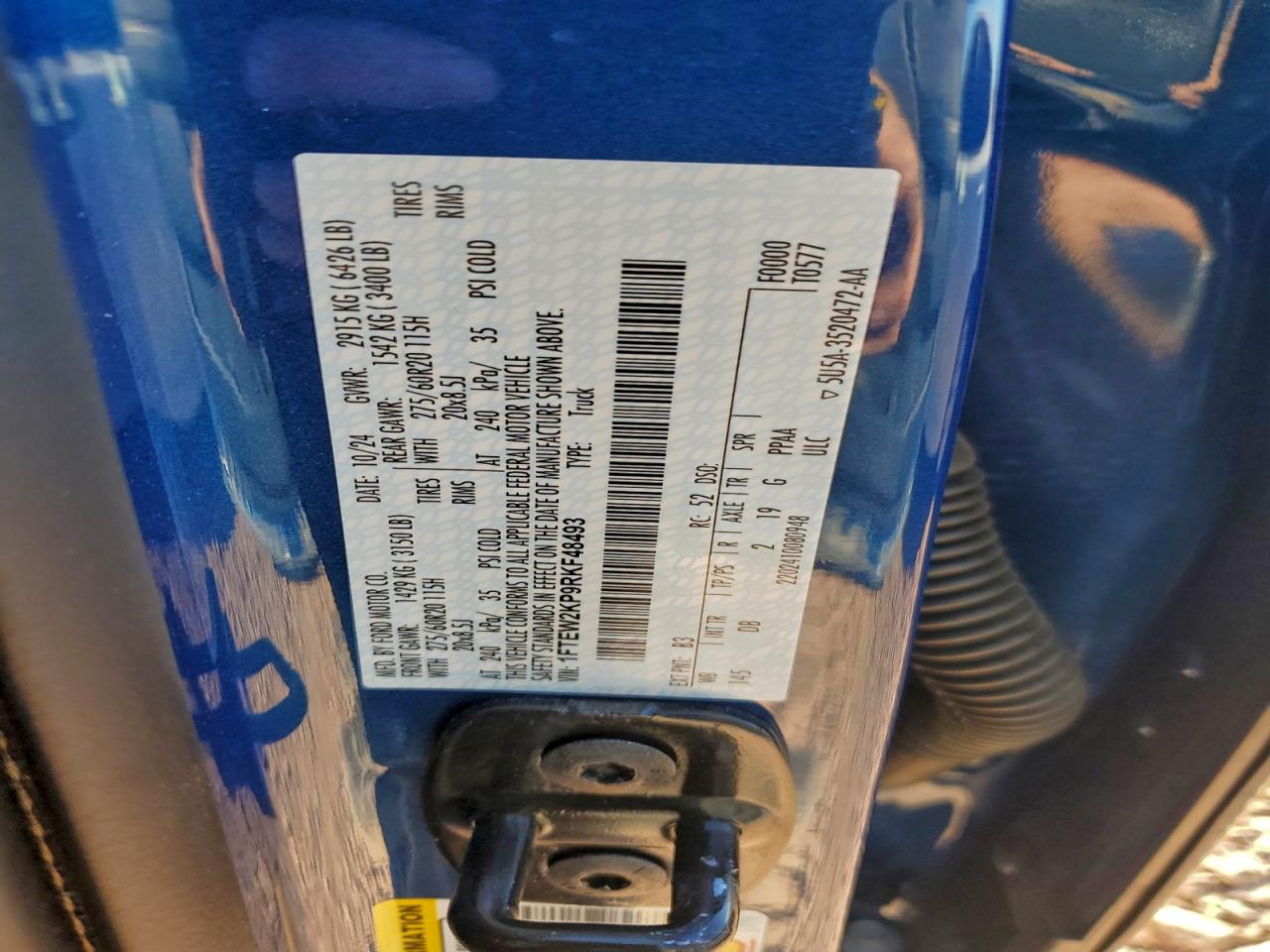 2024 FORD F150 STX photo 12